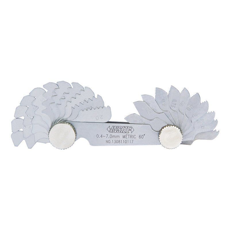 Insize 4820 Diş Mastarı Metrik / 60° 22 Yaprak