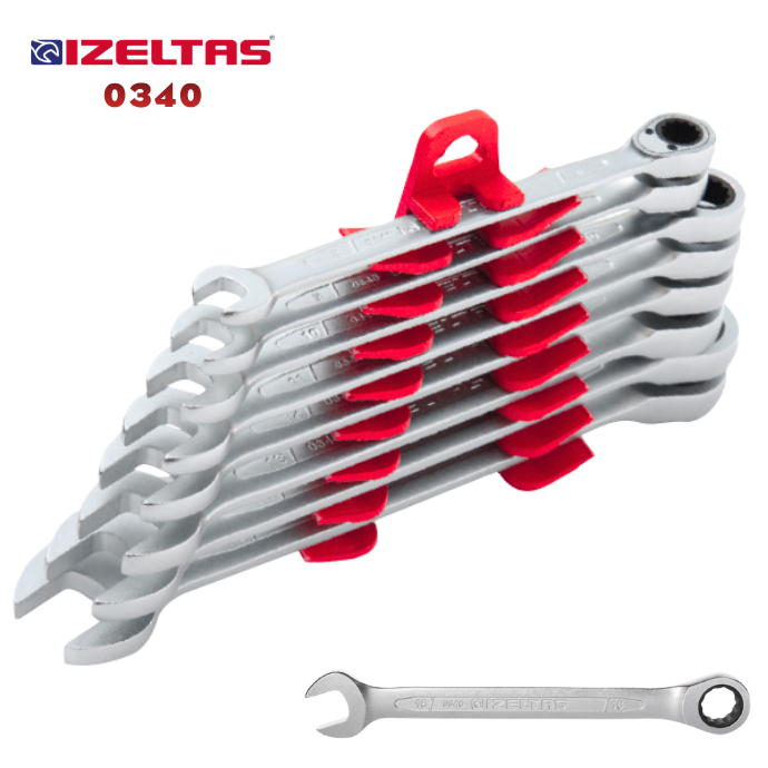 0340 CIRCIR KOMBİNE ANAHTAR TAKIMI İZELTAŞ