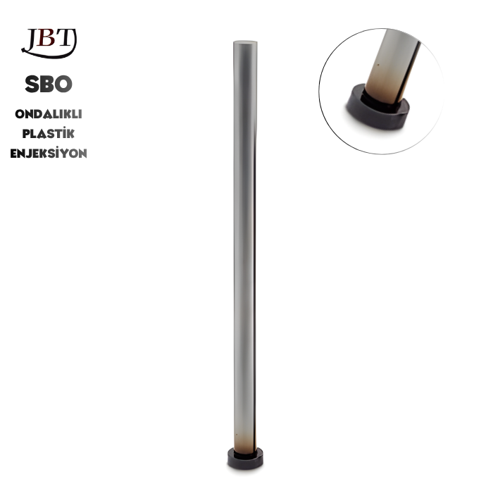 Plastik Enjeksiyon Silindir Başlı İtici Pim (ONDALIKLI)