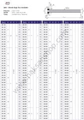 Plastik Enjeksiyon Silindir Başlı İtici Pim (ONDALIKLI)