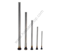 Metal Enjeksiyon Silindir Başlı İtici Pim - BEYAZ