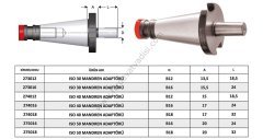 ISO Tipi Konik Takım Tutucu-Mandren Adaptörü ISO40 B-12