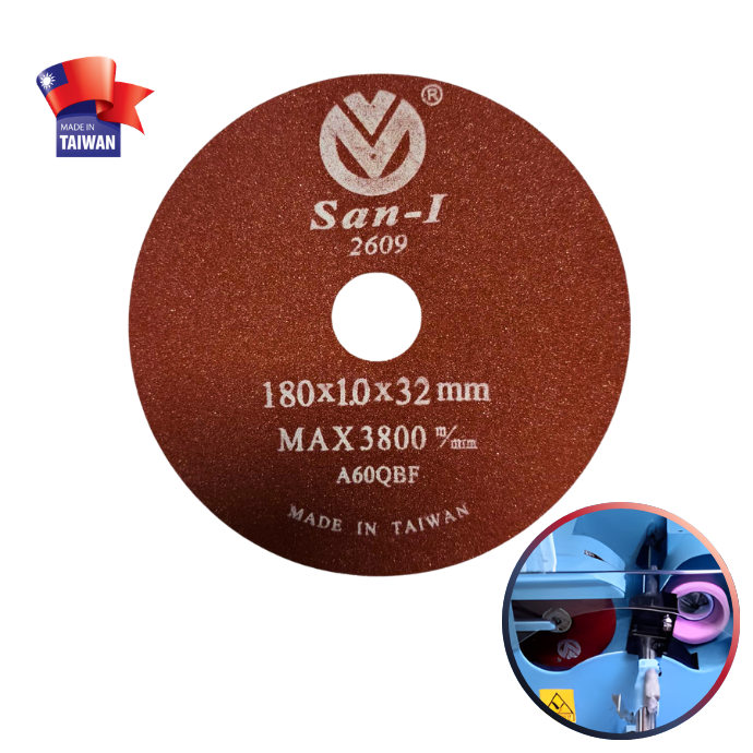 PİM KESME MAKİNASI YEDEK KESME TAŞI 180x1x32 1.KALİTE (TAYVAN)