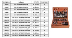 ISO Tipi Takım Tutucu Pens Takımı ISO 50 ER40 472