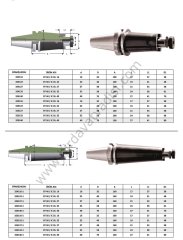 BT Tipi Kombine Tarama Başlığı BT40 KTB 40X160 TARAMA BAŞLIĞI 324140.1
