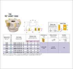 ADKT Tarama Başlığı 100 x 8 (32) ADKT 1505 T207