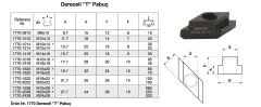 Nr.1770 Dereceli -T- Pabuç M16 - 28