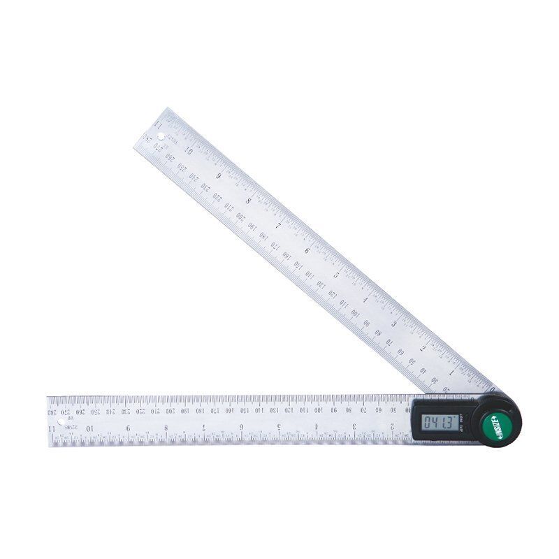 Insize Dijital Açı Ölçer – 0-360° 200mm - 0.1° - 0-360°