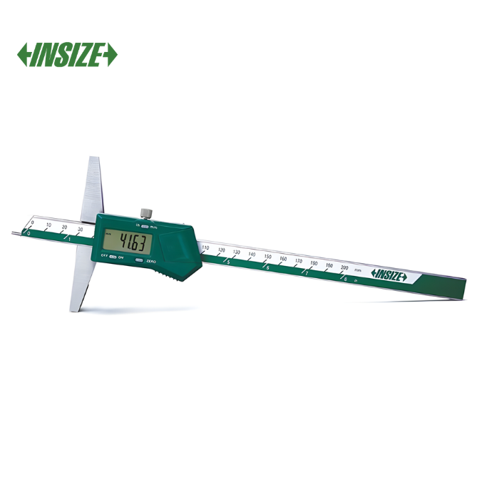 Insize 1143-200A İğne Uçlu Dijital Derinlik Kumpası