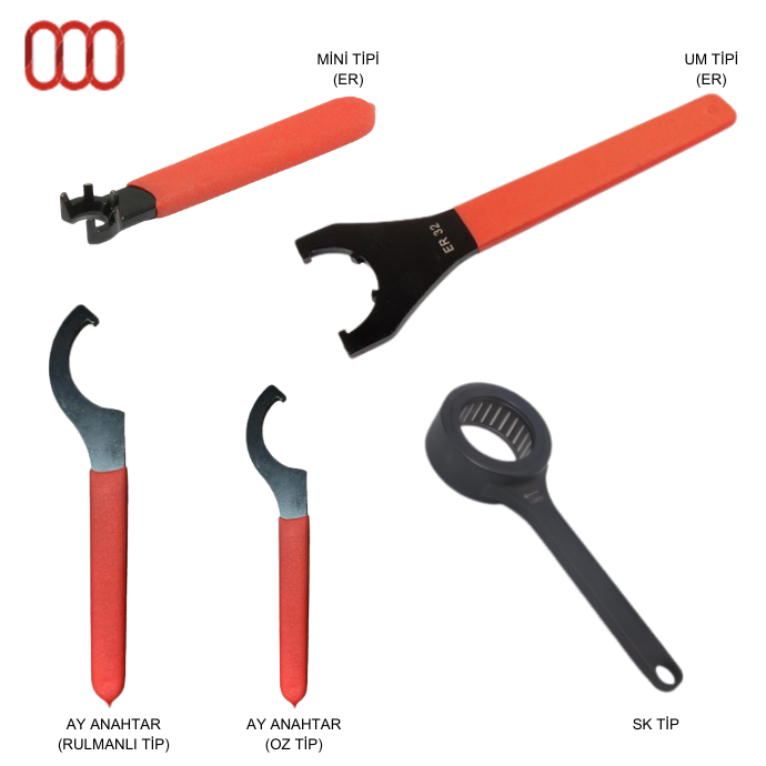 RULMANLI / SK / OZ / ER TİPİ TUTUCU ANAHTARLARI