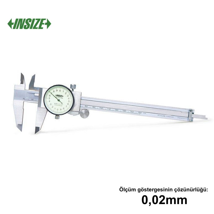 1312 Saatli Kumpas Insize 0.02mm