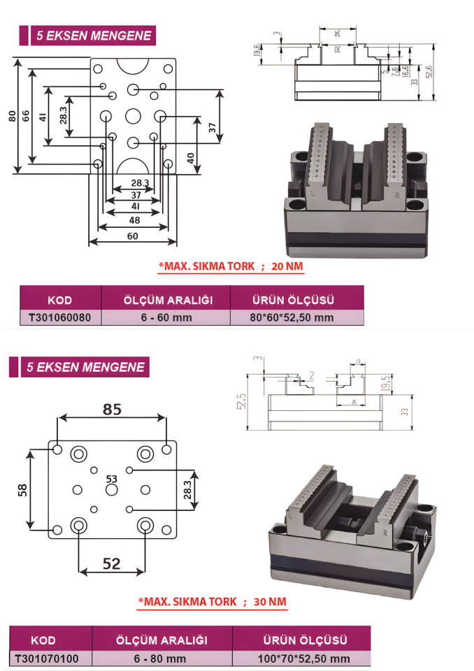 5 EKSEN CNC MENGENE EKONOMİK