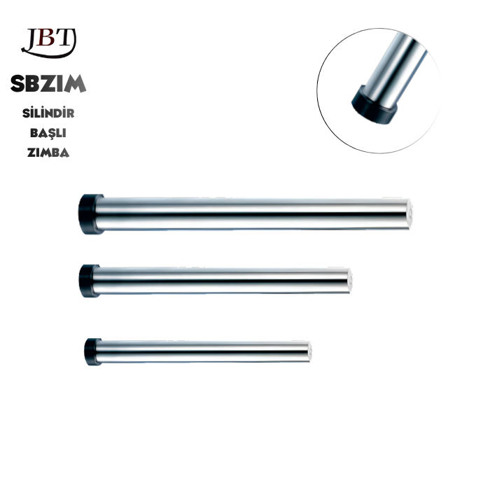 Silindir Başlı Zımba