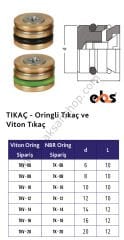 Oringli ve Viton Su Yolluk Tıkaçları