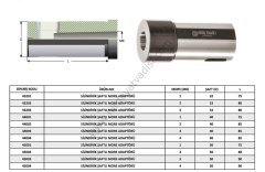 Silindirik ve Konik Redüksiyon Kovanı MORS KONİK ADAPTÖR - 32X75 MK1