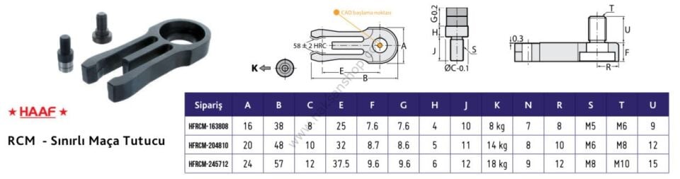 Sınırlı Maça Tutucu - RCM