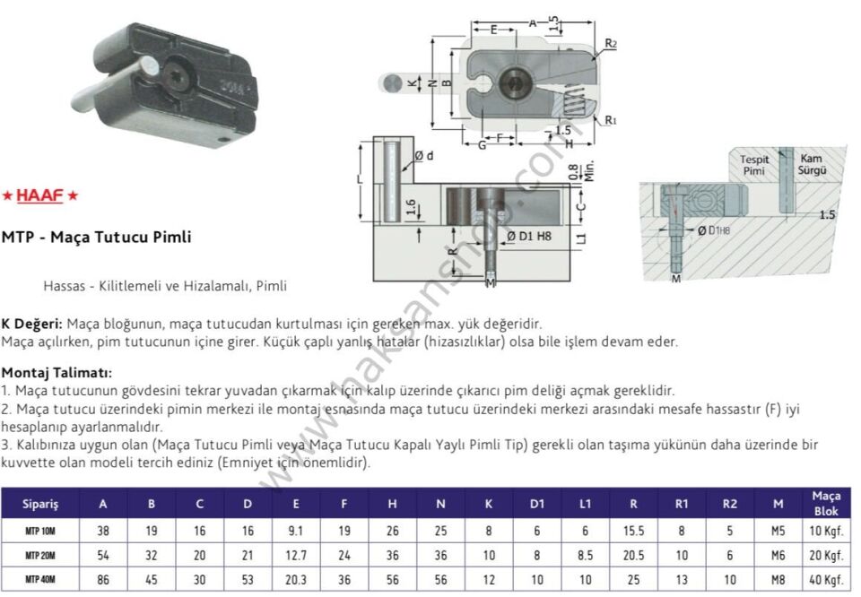 Maça Tutucu Pimli - MTP