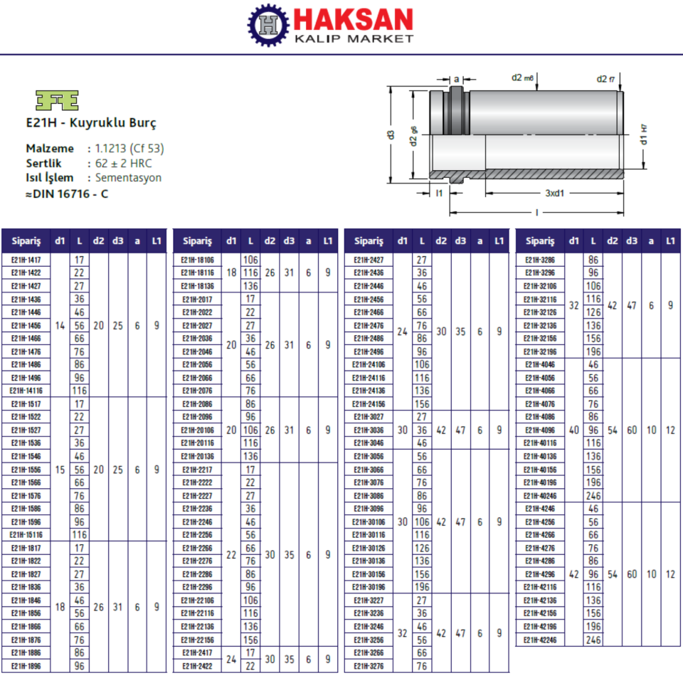 KUYRUKLU ŞAPKALI BURÇ (HASCO) KŞB-E21H