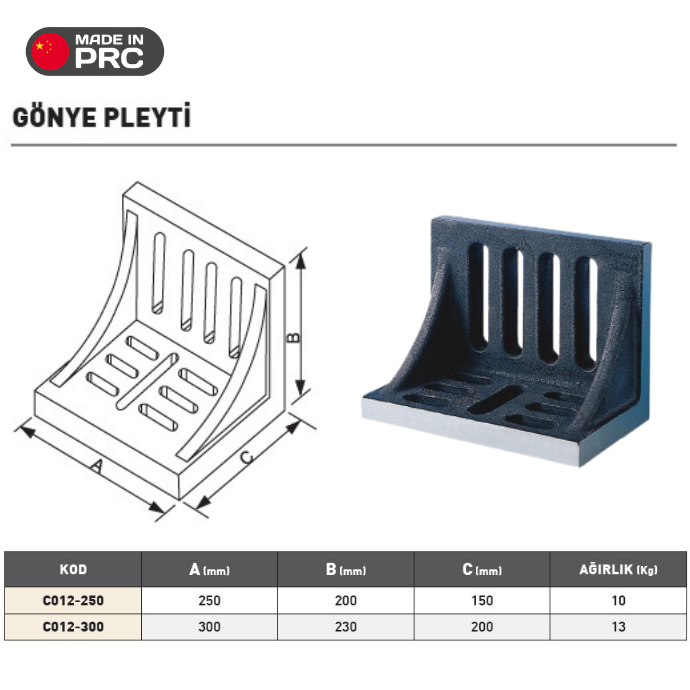 EKONOMİK 90 DERECE GÖNYE PLEYTİ