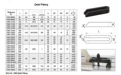 Nr.1390 Çatal Pabuç M30 - 250