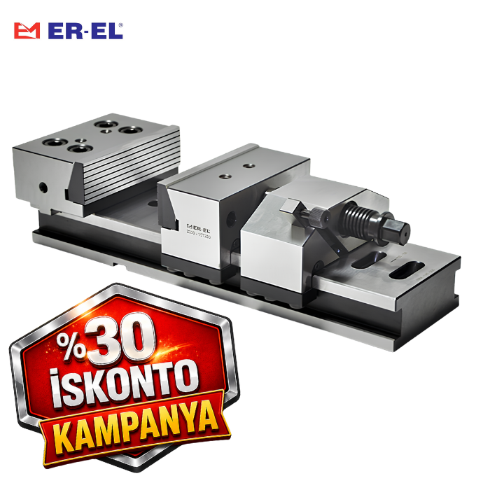 Mekanik Çelik Hassas Taşlanmış Cnc Mengenesi 2330