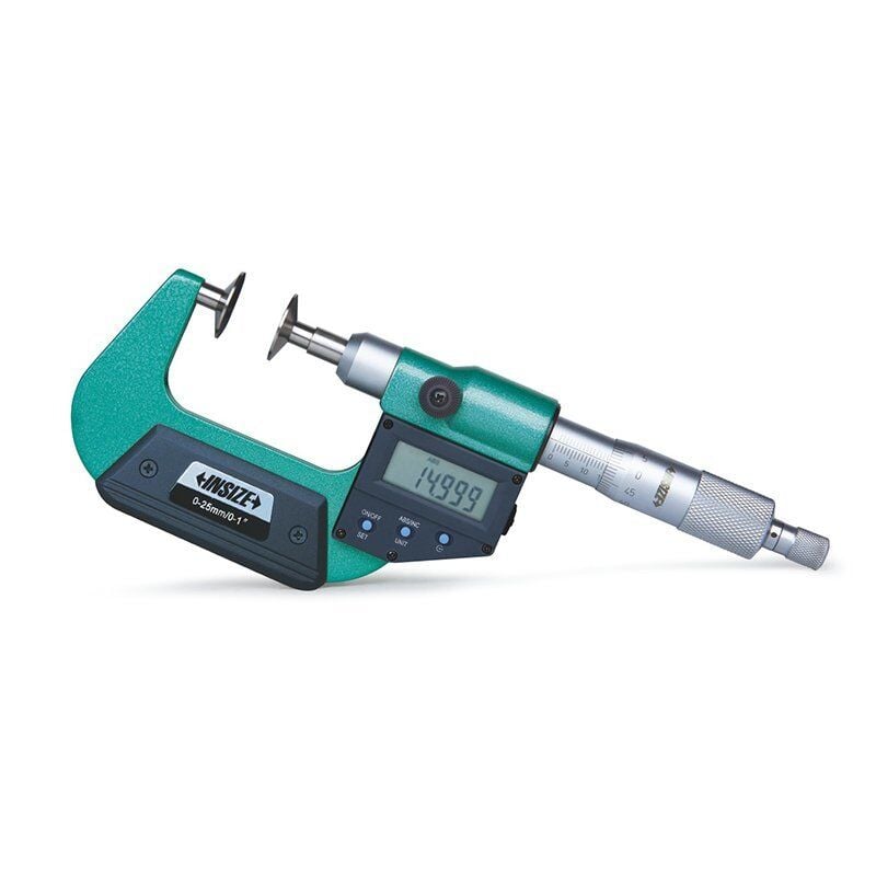 3594 Dijital Sabit Milli Disk Mikrometreleri (Ekonomik Model)