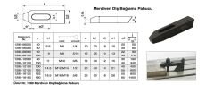 Nr.1290 Merdiven Diş Bağlama Pabucu M 12 - 125