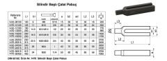 Nr. 1470 Silindir Başlı Çatal Pabuç M24 - 250
