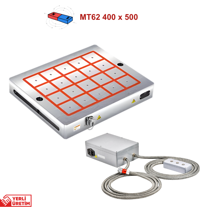 Elektro Manyetik Tabla + Kontrol Ünitesi 400 x 500