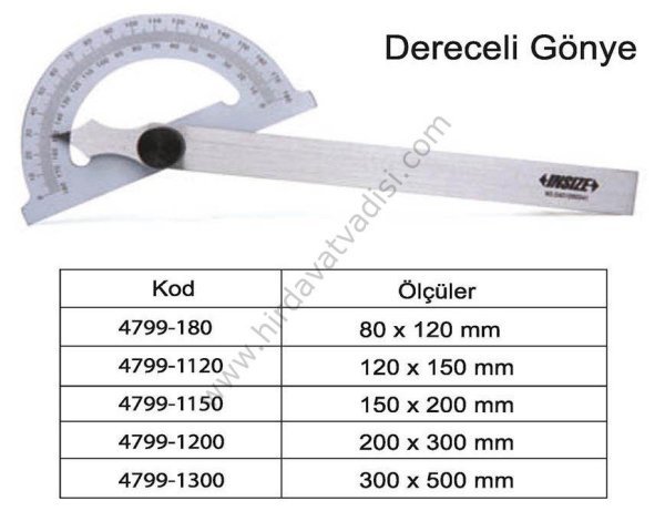 Mekanik Açı Ölçer 4799