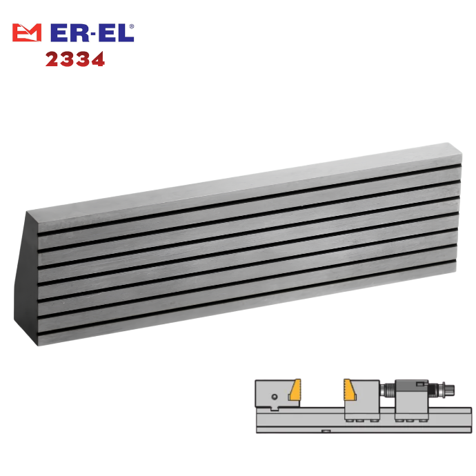 Nr. 2334 MEKANİK ÇELİK MENGENE STANDART DÜZ ÇENE (TAKIM)