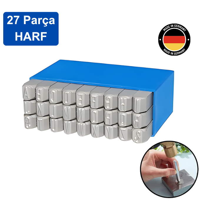 TERS-DÜZ ÇELİK HARF TAKIMI