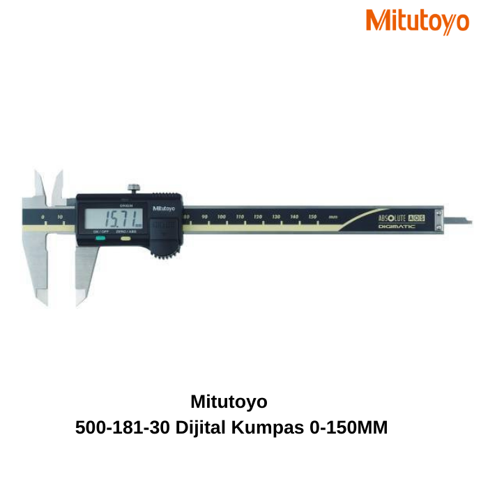 Mitutoyo Dijital Kumpas (Standart Model) 500-181-30 (0-150mm)
