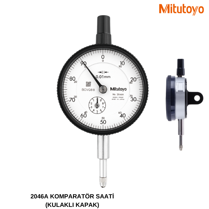 Mitutoyo Komparatör Saatleri (Standart Modeller) 2046A