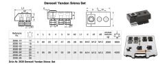 Nr.2030 Dereceli Yandan Sıkmalı Bağlama Seti M14X22 DERECELİ YANDAN SIK.BAĞL.SETİ
