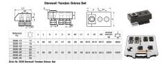 Nr.2030 Dereceli Yandan Sıkmalı Bağlama Seti M14X28 DERECELİ YANDAN SIK.BAĞL.SETİ