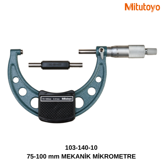 Mitutoyo Mekanik Dış Çap Mikrometreleri 103-140-10 (75-100mm)
