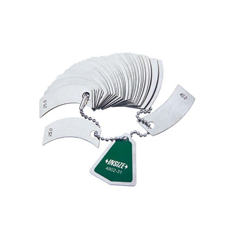 Insize 4802-31 Radüs Mastarı/25-40mm