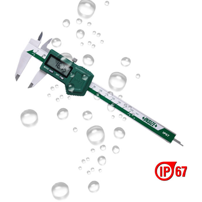 Insize 1118 Su Geçirmez Dijital Kumpas IP67