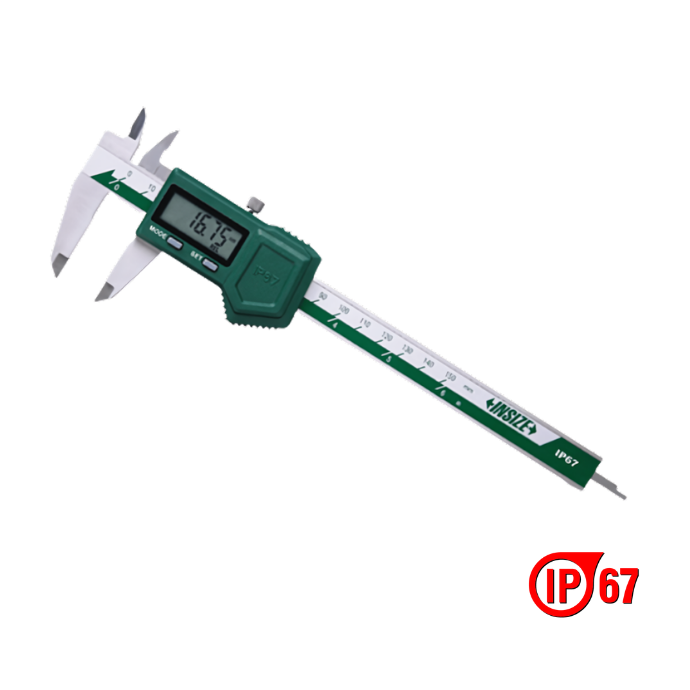 Insize 1118 Su Geçirmez Dijital Kumpas IP67