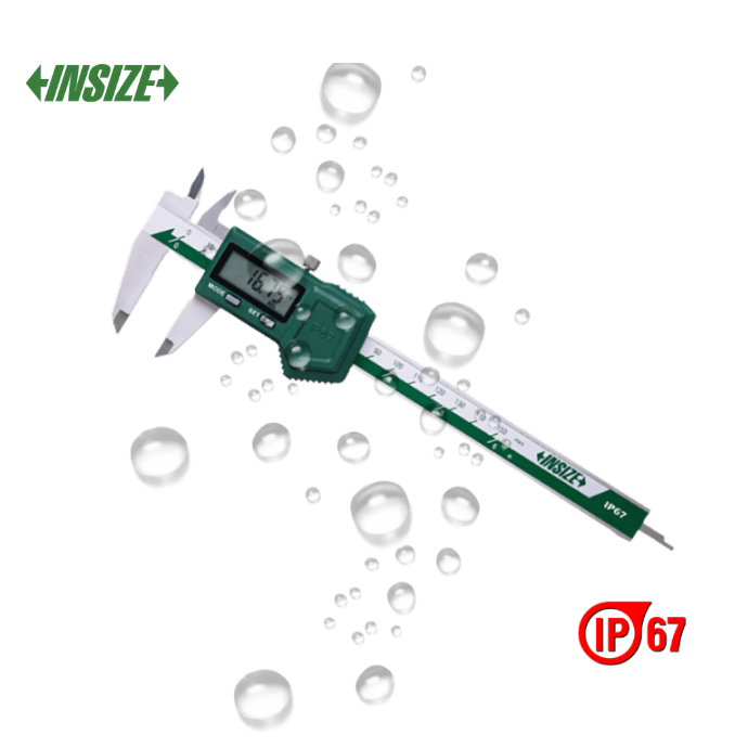 Insize 1118 Su Geçirmez Dijital Kumpas IP67