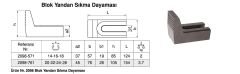 Blok Yandan Sıkma Dayaması - Üstten BLOK YANDAN SIKMA DAYAMASI ER-EL(ÜSTTEN)-2098-571
