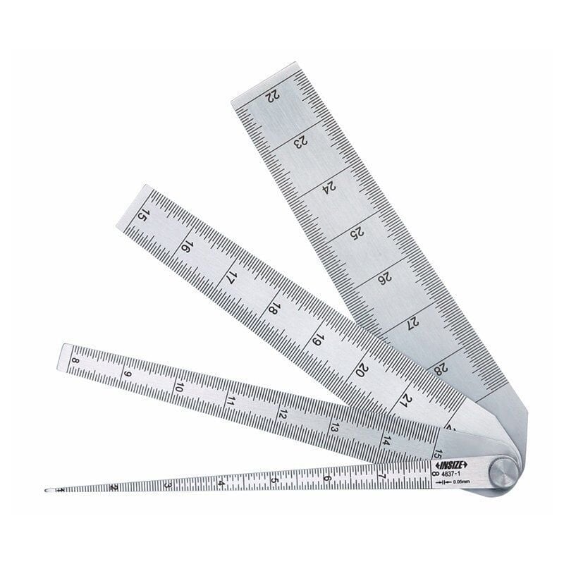 Insize 4837 Konik Cetvel Seti 1-29 mm