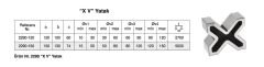 Nr.2290 X-V Yatak 15X150 X-V YATAK