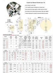 CAPEL 2 / 3 / 4 Ayaklı Hidrolik Ayna 250 - A8 2 AYAKLI