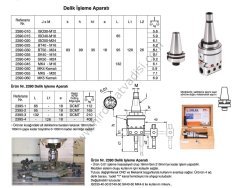 Delik İşleme Aparatı 85X50MM