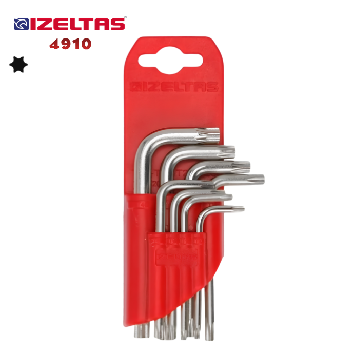 4910 TORX ALLEN ANAHTAR TAKIMI (8 PARÇA) İZELTAŞ