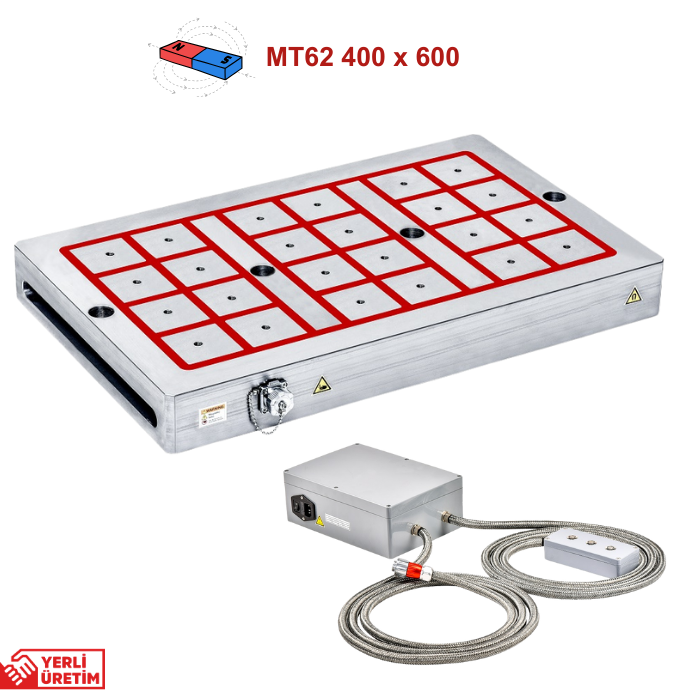 Elektro Manyetik Tabla + Kontrol Ünitesi 400 x 600