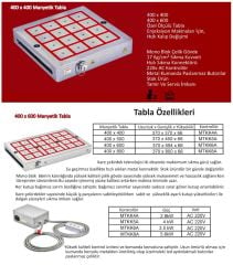 Elektro Manyetik Tabla + Kontrol Ünitesi 400 x 800