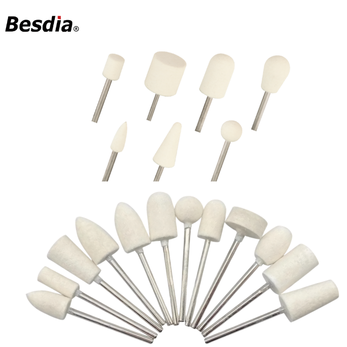 BESDİA Saplı Parlatma Keçesi